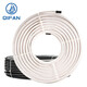 起帆（QIFAN）電線(xiàn)電纜 RVV3芯護(hù)套線(xiàn) 國(guó)標(biāo)銅芯軟電線(xiàn)設(shè)備電源線(xiàn) 100米 白色 RVV 3*2.5