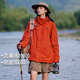 拓路者林更新同款朱雀沖鋒衣女戶(hù)外登山服可拆卸三合一保暖防風(fēng)防水外套 朱雀紅 L