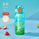 希樂(lè )塑料杯夏季大容量tritan水杯男戶(hù)外便攜水壺杯女學(xué)生兒童運動(dòng)水杯 迪卡藍 550ml