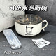 鐵幫手學(xué)生泡面碗帶蓋帕恰狗不銹鋼宿舍飯盒可瀝水方便面專用大容量 1000ML碗+蓋配貼紙 15cm 不銹鋼泡面碗