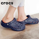 卡駱馳（crocs）男鞋女鞋 新款貝雅卡駱班戶(hù)外透氣洞洞鞋運動(dòng)沙灘涉水鞋涼鞋拖鞋 貝雅洞洞鞋/深藍/建議拍小一碼 41 -42 M8W10/內長(cháng)26cm