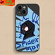 欽洛黑蜘蛛適用15promax手機殼iPhone14蘋(píng)果13軟殼12/11全包xs/xr動(dòng)漫7/8p 貓眼黑色-黑蜘蛛 晴海靚殼