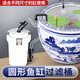 HASE陶瓷魚(yú)缸過(guò)濾器陶瓷缸過(guò)濾桶金魚(yú)缸圓形魚(yú)缸過(guò)濾器外置 【增氧套餐】Y-80過(guò)濾桶殺菌燈+增氧泵