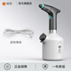 碩梵電動(dòng)噴壺澆花壺多肉噴水壺家用小型噴霧器消毒專(zhuān)用手持高壓力噴頭  1.0L升級款電動(dòng)噴壺-白黑
