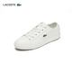 LACOSTE法國鱷魚(yú)男鞋舒適純色經(jīng)典百搭板鞋休閑鞋|48CMA0001 18C/米白色 6.5 40