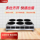 美利廚 商用電磁爐多頭電陶爐大功率3四眼電磁灶多眼電爐灶臺煲仔爐不銹鋼黃燜雞飯堂廚房不挑鍋可定制 六頭電磁爐 3500W