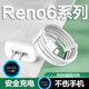 OPPOReno6原裝充電器65W閃充reno6pro充電頭reno6pro+手機閃充 套裝65W閃充頭+2米線(xiàn)