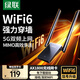 綠聯(lián)WIFI6 USB無線網(wǎng)卡AX1800 千兆雙頻5G 電競臺式機(jī)筆記本無線接收器 WIFI發(fā)射器高速網(wǎng)卡桌面款