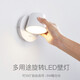 瑪蘭名燈（MERLONG） 北歐簡(jiǎn)約臥室床頭閱讀壁燈帶獨(dú)立開關(guān)可調(diào)角度客廳過(guò)道床頭燈 白色單頭 不帶開關(guān)