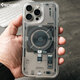 spigen【3D立體特別款】適用蘋果iphone16Pro Max手機殼Mag Safe磁吸保護套16pro硅膠全包防摔外殼透明 透明（搭配原色鈦金屬） iPhone 16 Pro