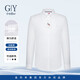 金利來(lái)gy長(cháng)袖襯衫男DP免燙襯衫舒適抗皺易打理 SLT0059-MH108 白色 M00