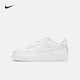 耐克（NIKE）官方女鞋AIR FORCE 1 LE (GS) AF1空軍一號小白鞋板鞋運動休閑鞋 DH2920-111 36.5