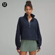 lululemon丨Scuba 女士超寬松款煙囪領(lǐng)衛(wèi)衣 LW3IJ6S 海軍藍 XS /S