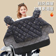 赤赤多 電動(dòng)車(chē)擋風(fēng)被秋冬季電瓶車(chē)防雨水擋風(fēng)罩保暖加絨被防風(fēng)被貓腳掌適用雅迪愛(ài)瑪臺鈴九號新日綠源
