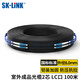 SK-LINK 室外單模鎧裝成品光纜2芯光纖線兩芯光纖跳線免熔接戶外架空100米LC接頭GYXTW-2B-100M(LC)