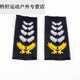 糜嵐2011款保安配飾肩牌套牌配飾物業(yè)小區(qū)保安服裝配件胸號標(biāo)志全套 一黃套肩章