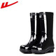 回力雨鞋男士中筒雨靴防水鞋防滑水鞋膠鞋廚房工作鞋加絨套鞋水靴