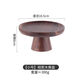 雄沃馳高顏值木質(zhì)托盤(pán)復古客廳玄關(guān)家用中式網(wǎng)紅水果點(diǎn)心高腳蛋糕盤(pán) 相思木果盤(pán)小號
