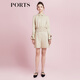 PORTS寶姿商場(chǎng)同款春夏新款簡(jiǎn)約百搭休閑短褲SD8P019PZL001 鹿茸棕 M (6)