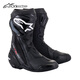 Alpinestars Supertech R a星摩托車騎行靴賽道靴機(jī)車靴透氣比賽防摔騎行鞋靴 黑色10 41