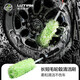 綠田（LUTIAN）洗車用品洗車配件毛刷拖把汽車用品內(nèi)飾清潔刷輪胎刷輪轂刷 長短毛纖維輪轂刷