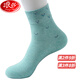 浪莎襪子女純棉休閑女士秋冬季防臭運動(dòng)中筒襪學(xué)院風(fēng)糖果色學(xué)生長(cháng)襪 混色 (100%棉 4184) 4雙 均碼