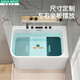 碧瀾深泡小浴缸小戶(hù)型定制家用坐式獨立一體日式迷你亞克力可移動(dòng)0.8m 右裙邊浴缸 1.1m