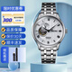 精工SEIKO新款日本精工手表男premier鏤空透底自動機(jī)械潛水表SSA213J1 SSA379J1白鋼送皮帶 4R39A機(jī)芯