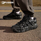 FILA FUSION斐樂(lè )男女鞋時(shí)尚情侶面包鞋復古休閑鞋籃球鞋運動(dòng)鞋 車(chē)漆黑/神秘灰-SF情侶同款 40.5