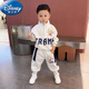 迪士尼（Disney）奧特曼衣服春秋套裝2025新款洋氣男童寶寶加絨款兒童酷帥套裝網(wǎng)紅 灰色套裝[] [] 薄款 120