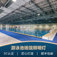 晚晚 游泳館專用燈led工礦燈亮工業(yè)吊燈室內(nèi)泳池照明燈防潮大棚頂燈 100W-散光吊鏈裝