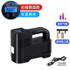 軒途達車(chē)載充氣泵打氣筒車(chē)家兩用打氣泵電動(dòng)車(chē)輪胎轎車(chē)通用充滿(mǎn)自動(dòng)停 無(wú)線(xiàn)充電數顯表+補胎工具