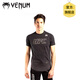 VENUM 毒液UFC聯(lián)名格斗周棉T恤 拳擊格斗服訓練短袖棉T運動(dòng)上衣格斗周 黑色 S