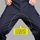 工作服褲子加檔工裝褲男直筒寬松耐磨長(zhǎng)褲休閑電焊工勞保褲子 深藍(lán)【雙層加檔防燙】 4XL 【建議180-200斤】