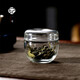 一紀（KAZUNORI）日式家用手工玻璃茶葉罐便攜式儲茶罐非密封醒茶罐子功夫茶具配件 大號醒茶罐