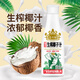 BABAHAOMANG 椰汁大瓶鮮椰奶果肉生榨椰子汁植物蛋白飲料聚會(huì ) 1.25kg*6瓶整箱
