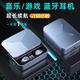 異能者聯(lián)想生態(tài)TG01真無線藍牙耳機超長續(xù)航低延遲2025新款電競游戲降噪運動電腦入耳式聽聲辨位通用 錆藍色旗艦版【15小時超長續(xù)航】