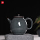 靈青坊手工茶壺陶瓷小茶壺開(kāi)片功夫茶具套裝家用辦公室客廳青瓷泡茶壺精致哥窯鐵胎冰裂紋單人功夫茶具 單壺