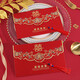 TaTanice 請(qǐng)柬請(qǐng)?zhí)?結(jié)婚請(qǐng)柬中國(guó)風(fēng)婚禮喜帖邀請(qǐng)函10張裝-橫版喜結(jié)良緣
