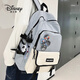 迪士尼（Disney）書(shū)包男初中生大容量男生背包小學(xué)生高中生六年級(jí)男孩中學(xué)生雙肩包 藍(lán)色 大號(hào)+徽章+太空人掛件