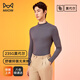 貓人男士秋冬款基礎打底衣莫代爾半高領(lǐng)中領(lǐng)長(cháng)袖內搭上衣外穿打底衫