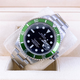 勞力士（ROLEX）【二手99新】勞力士手表男士潛航者系列 綠水鬼黑水鬼夜光全自動(dòng)機械300m防水日期顯示瑞士名表 40mm 一代有歷-綠水鬼16610.