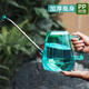 米詅澆花水壺家用加厚園藝灑水壺大號塑料養花長(cháng)嘴不銹鋼彎嘴細嘴壺- 園藝師推薦【寶石綠澆水壺】