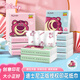 SUNDE印花抽紙紙巾小包便攜車(chē)載親膚柔軟創(chuàng  )意卡通兒童學(xué)生可愛(ài)餐巾紙 草莓熊系列 4層 30抽*12包