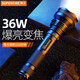 神火（SupFire）RX75手電筒強(qiáng)光變焦P90超亮遠(yuǎn)射軍長續(xù)航家戶外應(yīng)急探照燈200000