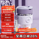 物生物（RELEA）玻璃杯女士水杯手持咖啡杯高顏值吸管杯泡茶杯學(xué)生杯子生日禮物