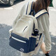 瑞潮 ins日系少女書(shū)包女韓版初中生可愛(ài)背包高中學(xué)生大容量小學(xué)生雙肩包 藍色【黑球】