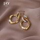 Jay 2025新款設(shè)計(jì)菱形耳環(huán)女耳飾送閨蜜送女友生日禮物