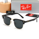雷朋(RayBan)男士玻璃太陽(yáng)鏡網(wǎng)紅時(shí)尚經(jīng)典駕駛開(kāi)車(chē)墨鏡 金框黑灰片