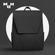 MAH羊舍聯(lián)名純色大學(xué)生雙肩包女新款大容量高中書(shū)包旅行背包電腦包男 大號15.6寸丨曜石黑